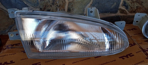 Faros Delanteros De Hyundai Accent  2 Puertas  1995 - 1997 Foto 4