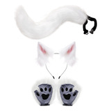 Disfraz De Gato Animal Cosplay Diadema Accesorios Para La