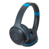 Auriculares Bluetooth Audio-technica Ath-s200bt Azul On-ear