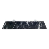 Estante Repisa Ducha Baño Marmol Negro Marquina