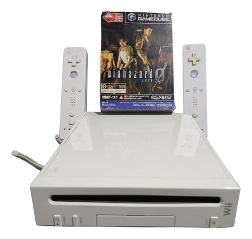 Nintendo Wii 128gb White Edition Cor Branco Modelo Japones 