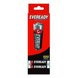 24 X Pila Eveready Carbón Aaa Tubo