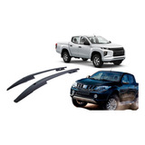 Barra De Techo Laterales Negra Mitsubishi L200 2019-2021