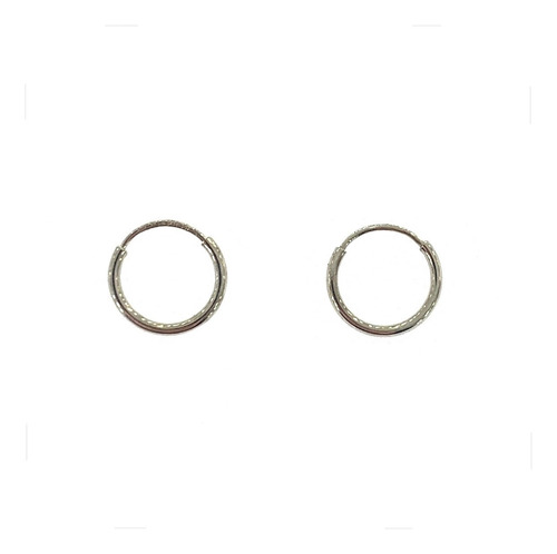 Mini Arracada 8mm Oro 10k Kt / Niña Mujer Regalo 2 Piezas