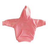 Saco Hoodie Rosado Para Perrito - Razas Medianas