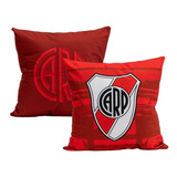 Funda De Almohadon River Plate Futbol Oficial 45x45cm