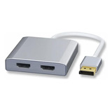 Wjesog Displayport A Hdmi Dual Mst Dp A 2 Hdmi Splitter Hub,