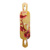 Shape Hondar Longboard Bambu Maple Com Lixa Vermelho