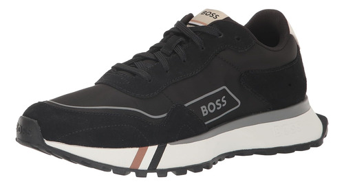 Tenis Boss Deportivos Inspirados En Gamuza Y Nailon Mod50498