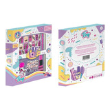 Set Maquillaje Infantil Esmalte Uñas Niñas Juguete Manicura