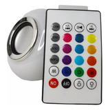 Bombillo Luz Led Rgb Bluetooth 12w Parlante Control Remoto