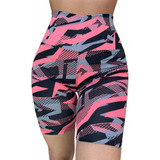 Biker Bikers Calza Corta Fitness Deportiva Premium Gym Lycra