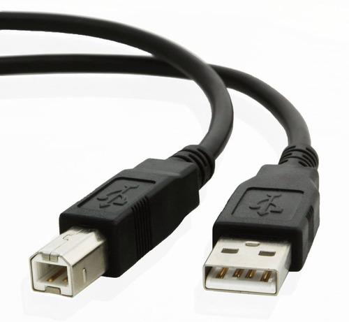 Cable De Impresora Usb 2.0 A A B M/m De Canon Pixma | Negro