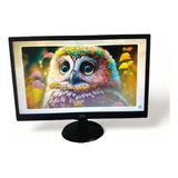 Monitor Led Aoc 22''  Vga Mostruário Com Nf - Base E Cabos