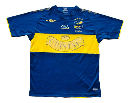 Camiseta De Everton, Titular, Marca Umbro, 2009, Talla M