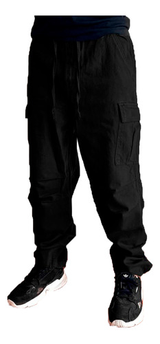 Efecto Uno Pantalon Lifestyle Hombre Terrace Negro Blw