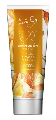 Crema De Almendras Sexy Skin X 200grs Lola Puga