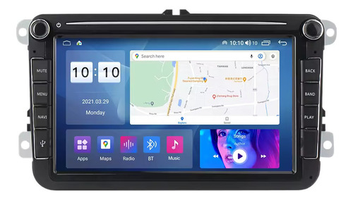 Estereo Vw Jetta Polo Carplay Vento Android Auto 2+32 Gb