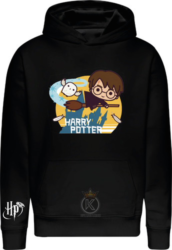 Poleron Harry Potter - Mago - Niño - Adulto - Estampaking