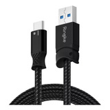 Cable Ringke Original Usb C A Usb Smart Fish Reforzado Negro