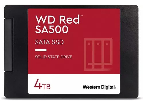 Ssd Wd 4tb Red Sa500 Sata Iii Nas Ssd Wds400t1r0a C/ Nota 