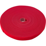 Velcro Doble Faz 20mts X 2cm Ancho Organizador Cables Rojo