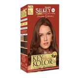  Silkey Tintura Key Kolor Clásica Kit Tono 6.71 Rubio Medio Chocolate