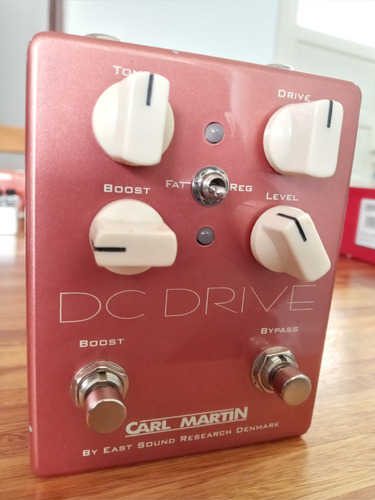 Pedal Carl Martin Dc Drive Overdrive Y Booster