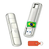 Pendrive 256gb Com Biometria E Digital Pen Drive Seguro iPad