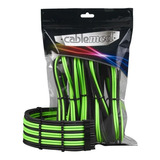 Kit Cables De Poder Cablemod Pro Moodmesh, Negro/verde Claro