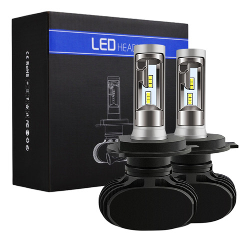 Lâmpada Ultra Led H1 H4 H7 H8 H9 H11 Hb3 Hb4 6000k 16000lm