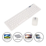 Combo K-06 Inalámbrico Teclado + Mouse + Protector Caucho