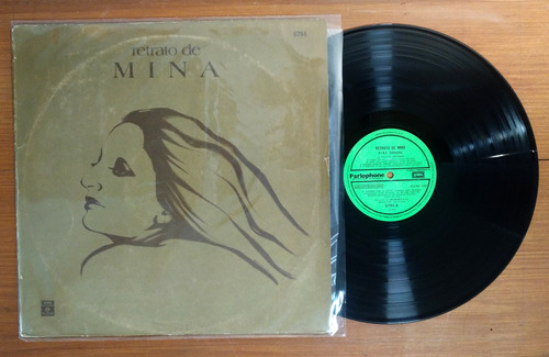 Mina Retrato 1976 Disco Lp Vinilo