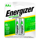 Energizer Nh15-2000 Pack 12 Pilas Recargables Aa 2000mah 1.2v