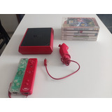 Consola Nintendo Wii Mini Usada (+ 5 Videojuegos + 2 Mandos)