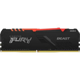 Ram Fury Beast Ddr4 Rgb Gamer Color Negro 16gb 1 Kingston