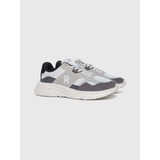 Tenis De Running Color Gris De Hombre Tommy Hilfiger