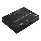 Divisor Conmutador Switch Ultra Hd 8k Bidireccional Dp 1.4