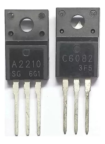 Transistores A2210/c6082 Placa Logica Epson T1110/ T33/ C110