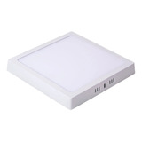 Plafon Led 28w Cuadrado Aplicar Luz Calida 30x30 Candil