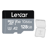 Cartão De Memória Micro Sd Lexar 128gb Cartão  E Adap +case