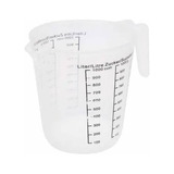 Taza Medidora D Plástico 1 Litro Accesorio Cocina Repostería