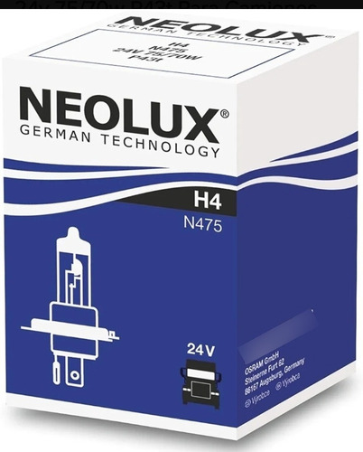 Lampara H4 24v Osram / Neolux 