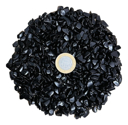 Cascalho De Pedra Obsidiana - 1 Kg