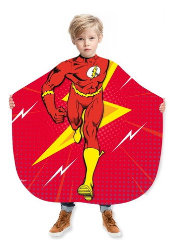 Capa De Corte Para Niños Laskapas Flash Superheroes