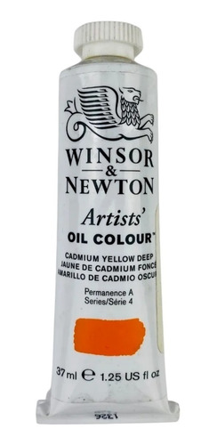 Pintura Al Oleo Winsor & Newton Serie 4 Amarillo De Cadmio