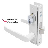 Cerradura Para Perfiles De Aluminio Phillips 510t Der/izq Color Blanco