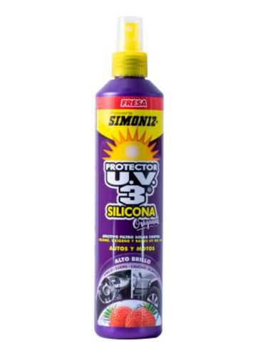 Protector Uv3 Silicona Original Fresa 300 Ml