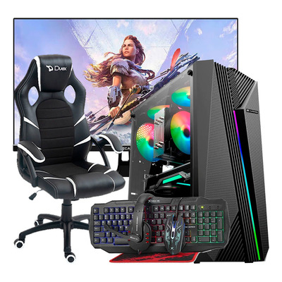 Pc Gamer Completo Cadeira Game I7 Placa Vídeo 8gb Ssd 16gb
