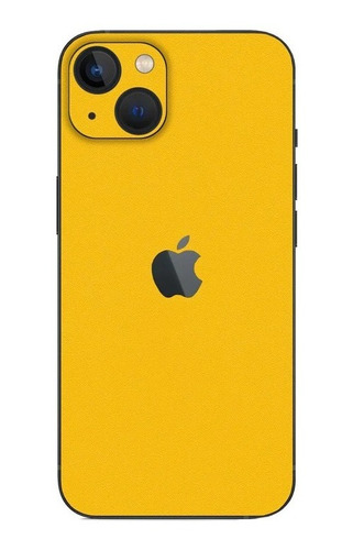 Skin Vinil Premium Amarillo Sunflower Para iPhone 14